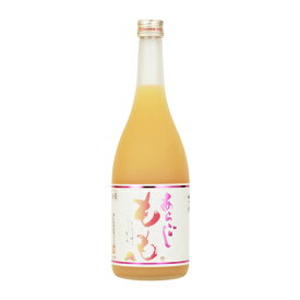 梅乃宿 あらごし もも酒 720ML 12本 奈良県 梅乃宿酒造 リキュール ケース販売 父の日 プレゼント