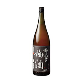 梅乃宿の梅酒 黒ラベル 1.8L 6本 奈良県 梅乃宿酒造 リキュール ケース販売 母の日 プレゼント