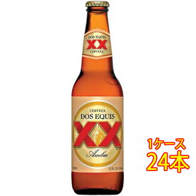 ドスエキス アンバー 瓶 355ml 24本 メキシコビール クラフトビール 地ビール ケース販売 お酒 父の日 プレゼント