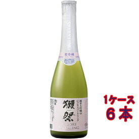 【正規販売店】獺祭 だっさい 純米大吟醸45 にごりスパークリング 発泡 360ml 6本 シャンパン瓶 山口県 旭酒造 日本酒 クール便 お酒 ホワイトデー お返し プレゼント