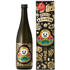 福正宗 純米大吟醸原酒 ひゃくまんボトル 辛口 720ml 化粧箱入り 能登の復興応援 石川県 福光屋 日本酒 コンビニ受取対応商品 あす楽 お酒 母の日 プレゼント