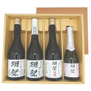 【正規販売店】獺祭 飲み比べセット 純米大吟醸 磨き 39/45 焼酎 720ml にごりスパークリング 発泡 360ml 4種 ギフトボックス 楽ギフ コンビニ受取対応商品 日本酒 山口県 獺祭 日本酒 本州のみ送