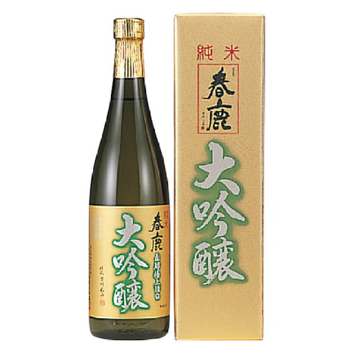 楽天市場】春鹿 純米大吟醸 720ml / 1800ml 化粧箱入 奈良県 今西清 