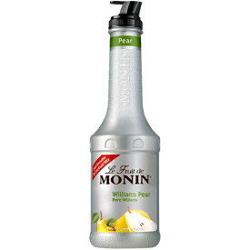 MONIN ウィリアムズペア 洋ナシ フルーツピューレミックス 1000ml プラボトル モナン ノンアルコールシロップ スムージー フローズンカクテル コンビニ受取対応商品 お歳暮 プレゼント