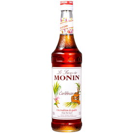 MONIN カリビアン ラム シロップ 700ml モナン ノンアルコールシロップ リキュール コンビニ受取対応商品 父の日 プレゼント
