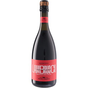 クエルチオーリ レッジアーノ ランブルスコ ドルチェ / メディチ・エルメーテ 赤 甘口 発泡 750ml イタリア エミリア・ロマーニャ スパークリングワイン コンビニ受取対応商品 ヴィンテージ
