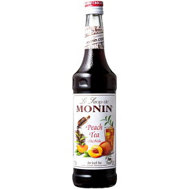 MONIN ピーチティー シロップ 700ml モナン ノンアルコールシロップ リキュール コンビニ受取対応商品 父の日 プレゼント