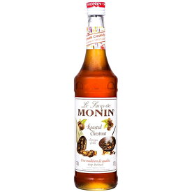 MONIN ローステッド チェスナッツ 焼栗 シロップ 700ml モナン ノンアルコールシロップ リキュール コンビニ受取対応商品 バレンタイン プレゼント