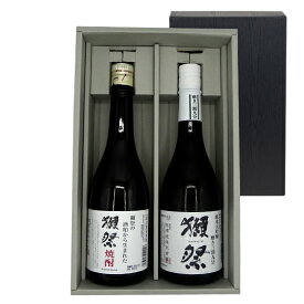 【エントリーで全品ポイント5倍】 【正規販売店】獺祭 焼酎 720ml ＆ 純米大吟醸 磨き三割九分 720ml ギフトボックス入り 山口県 獺祭 日本酒 焼酎 本州のみ送料無料 お酒 お中元 プレゼント
