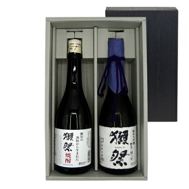 【エントリーで全品ポイント5倍】 【正規販売店】獺祭 焼酎 720ml ＆ 純米大吟醸 磨き二割三分 720ml ギフトボックス入り 山口県 獺祭 日本酒 焼酎 本州のみ送料無料 お酒 お中元 プレゼント