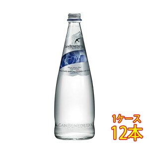 SAN BENEDETTO �T���x�l�f�b�g �v���X�e�[�W ���[�Y �G�f�B�V���� �i�`������ �~�l�����E�H�[�^�[ �X�p�[�N�����O ���A 750ml �r 12�{ �C�^���A �~�l�����E�H�[�^�[ �P�[�X�̔� �{�B�̂ݑ������� 