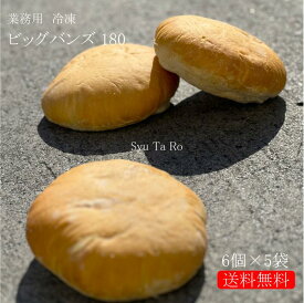 業務用 焼きたてビッグバンズ180 冷凍便国産 冷凍パン プロ仕様 八戸朝市発 夜食 キャンプ 保存食 工場直送 BBQ 手作り 家族 バンズ 大きい 佐世保バーガー 送料無料 ハンバーガー イタリアンホットドッグ