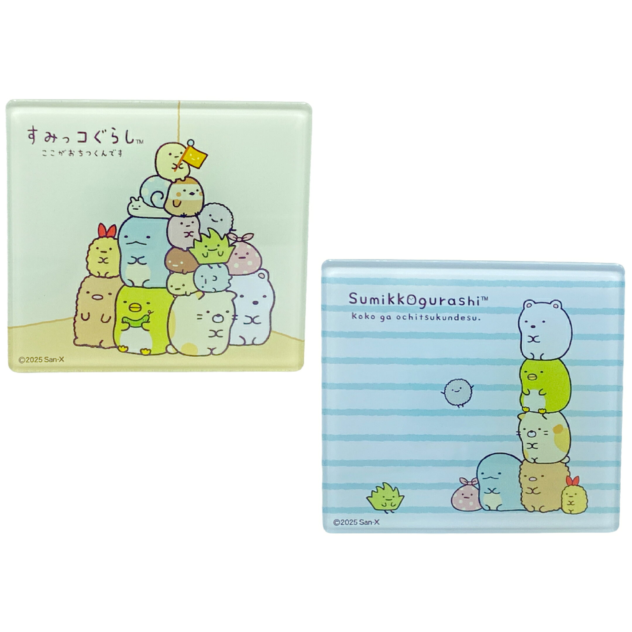 【 印章用品 】 すみっコぐらし 捺印マット Sumikko Gurashi サンエックス よこみぞゆり すみっコ しろくま ぺんぎん？ とんかつ ねこ とかげ みにっコ【店頭受取対応商品】 【YOUNG zone】