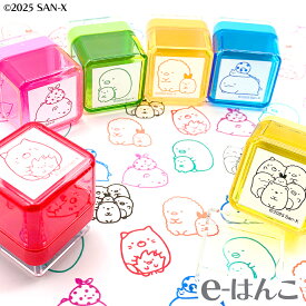すみっコぐらし スタンプ はんこ 谷川商事 浸透印 キャラクター グッズ とんかつ ぺんぎん？ しろくま とかげ ねこ ハンコ 文房具 ギフト プレゼント 【店頭受取可能】【YOUNG zone】
