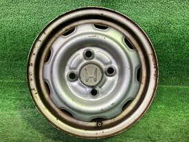 【中古】 ホンダ HONDA 純正 アクティ HA2 ホイール スチール シルバー 12インチ 3.50B 4穴 1本 100