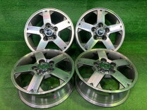 溝十分有り 日産 キックス / 三菱 パジェロミニ 装着に アルミホイール 