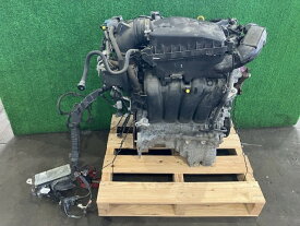 中古 ヴィッツ NSP135 エンジンASSY ジュエラ 4WD 19000-47220 070