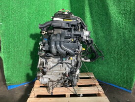 中古 eKクロス B38W エンジンASSY T 4WD P26