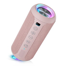 新色追加★ Ortizan Bluetooth スピーカー 高音質 防塵防水 ワイヤレス スピーカーポータブルスピーカー 重低音 アウトドア キャンプ お風呂 軽量 小型スピーカー おしゃれ IPX7 24W出力 長時間再生 TWS同時ペアリング スマホ PC 車用 365日安心保証対象
