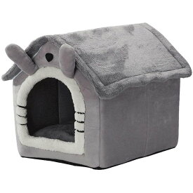 ペットハウス 折りたたみ 犬ハウスドーム型 室内用 ドーム型 ペット ベッド 冬 暖かい 防寒対策 犬 猫 ベッド 洗える