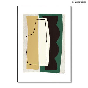 Collaboration #5 (large) by Leise Dich Abrahamsen アートポスター フレーム付 50x70 ポスター 北欧 おしゃれ 大きい インテリアポスター アート インテリア アートプリント モダン シンプル アート boho