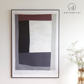 Leise Dich Abrahamsen Collaboration #1 (x-large) アートポスター 70×100cm フレーム付き 大判 アート インテリア 壁掛け モダン 北欧