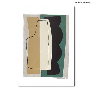 Collaboration #5 (x-large) by Leise Dich Abrahamsen アートポスター フレーム付 70x100 ポスター 北欧 おしゃれ 大きい ポスター アート インテリア アートプリント モダン シンプル アート 特大 boho