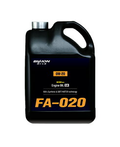 rI ICY BILLION OILS 86^BRZ p GWIC FA-020 (0W-20) 5.6L