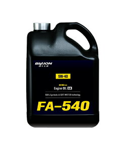 rI ICY BILLION OILS 86^BRZ p GWIC FA-540 (5W-40) 5.6L
