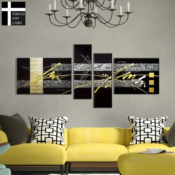 楽天市場】【楽天ランキング1位獲得】油絵 【MetallicModern】絵画 