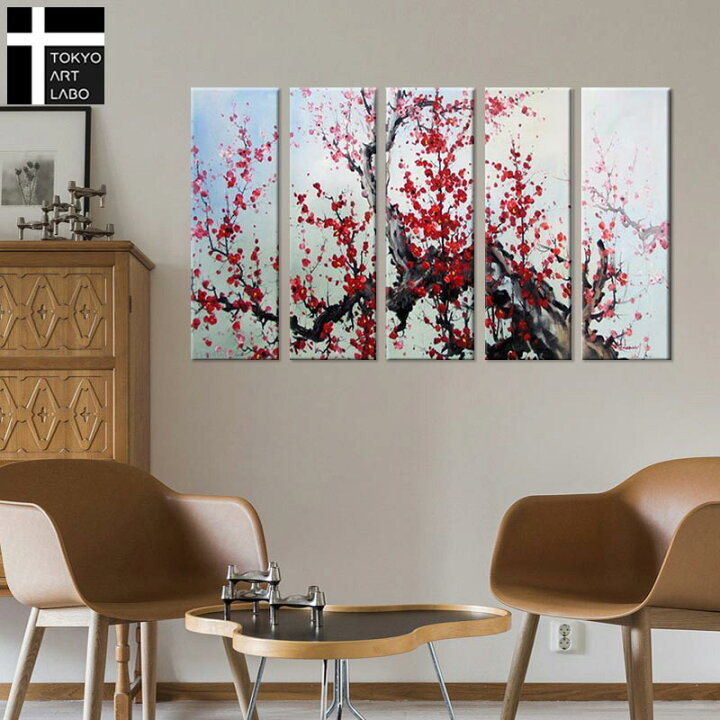 楽天市場】【楽天ランキング1位獲得】絵画 インテリア 壁掛け 花 油絵 