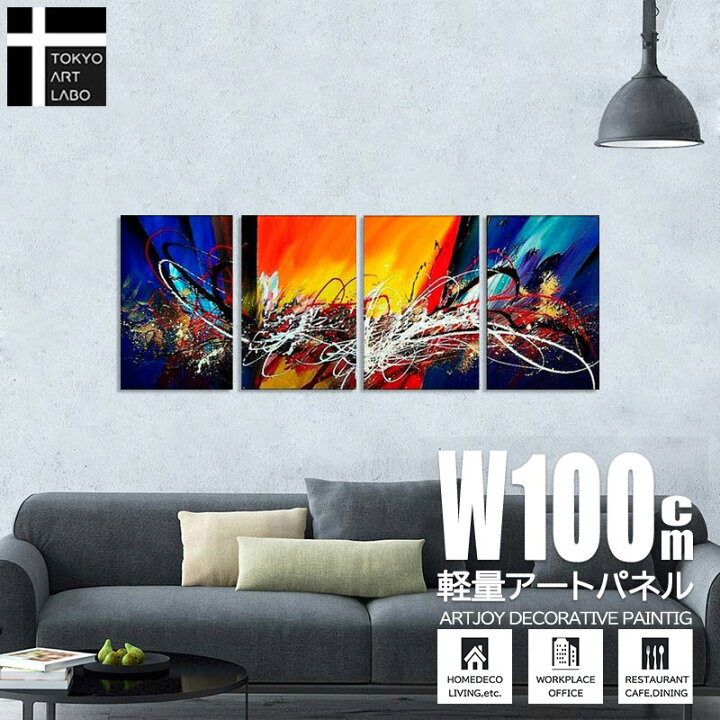 楽天市場】絵画 インテリア 壁掛け 太陽の抽象 | アートパネル モダン 