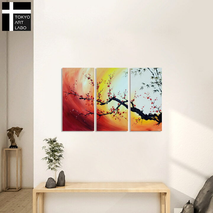 楽天市場】絵画 花の絵 風水 インテリア | 手描きの質感と風合い 上質 