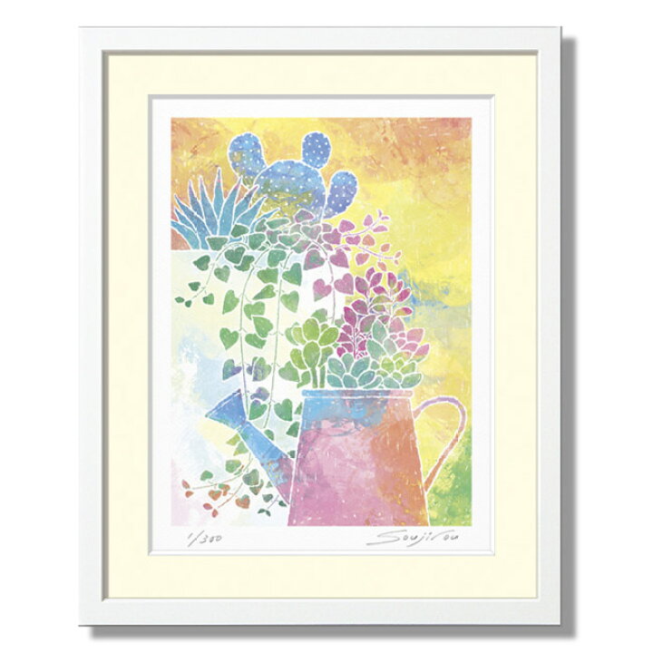 楽天市場 絵画 インテリア かわいい 絵 可愛い イラスト風 風水 玄関に飾る 小さめサイズ 如雨露と多肉植物寄せ植え 父の日 壁掛けアート専門店東京アートラボ 楽天市場 絵画 インテリア かわいい 絵 可愛い イラスト風 風水 玄関に飾る 小さめサイズ 如雨露と多肉植物寄せ植え 父の日 壁掛けアート専門店東京アートラボ