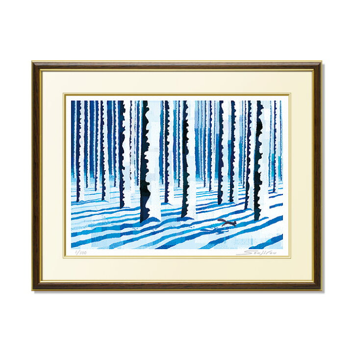 基本、直接引取限定】【配送リクエストOK！】額装 幅150㎝ 油絵 雪景色 