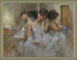 絵画インテリア光沢女性ラフ裸婦画