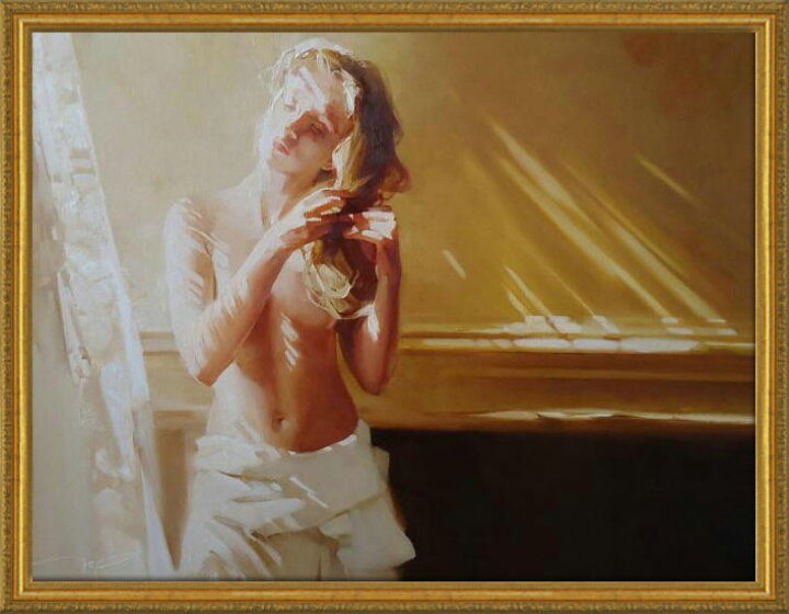 楽天市場】【楽天ランキング1位獲得】絵画 裸婦画【目覚め 2】壁掛け  