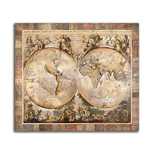 �y12/20 ����N�[�|���z �G�� ���E�n�} �Òn�} ���� Old World I SIZE 800*600mm �C���e���A ������� �G �Ǌ|�����B���e�[�W�A�[�g �󏭕i �N���X�}�X �v���[���g �M�t�g