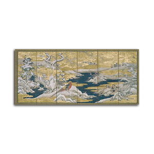 �G�� �a���_�� ��^ ���� Japanese Screen II SIZE 1000*460mm �Ǌ|�� ���� �G �ǊG �C���e���A