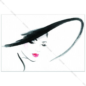 G CeA PLEXIGLAS Chapeau elegant3 80cmx120cm ㎿ŃX^CbVȈۂ^ǖʑ CeAA[gpl