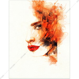 �y5/10 ����N�[�|���z�z���z COCOEURO(�R�R���[��) �C���e���A�A�[�g�p�l�� Aquarelle Portrait5 SIZE mm 1500*2000 �㎿�ŃX�^�C���b�V���Ȉ�ۂ�^����ǖʑ��� �C���e���A�A�[�g�p�l��
