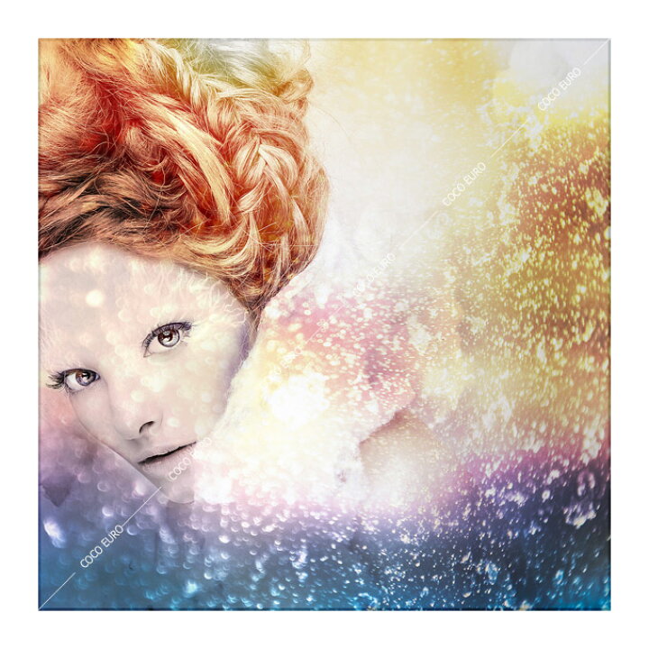 楽天市場】絵画 インテリア PLEXIGLAS Romantic beauty2 W90cm H90cm 