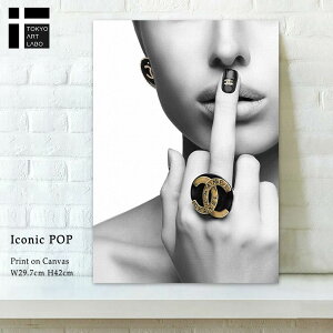 CREA �A�[�g�p�l�� Bold Statement �r�b�O�����O ���ւ�g�C�� ���r���O�ɏ����I�}�[�W���ʐ^�|�X�^�[ �k�� �؍����C���e���A�� H42cmW29.7cm�u�����h���Y���f�U�C���ő�l���ۂ������������郂