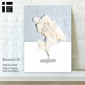 CREA �A�[�g�p�l�� �� Botanical C �z���C�g ���R���e�[�}�ɂ����i�`�������Ń~�j�}�����̂���A���ʐ^�̃C���e���A�A�[�g �W���F�ʂŋ�Ԃ��������ɉ��o���܂� �V���v���ł������ȃf�U�C