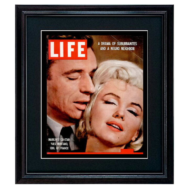 楽天市場】【ミニアート】 マリリン モンロー 26×20cm ポスター 額入り  