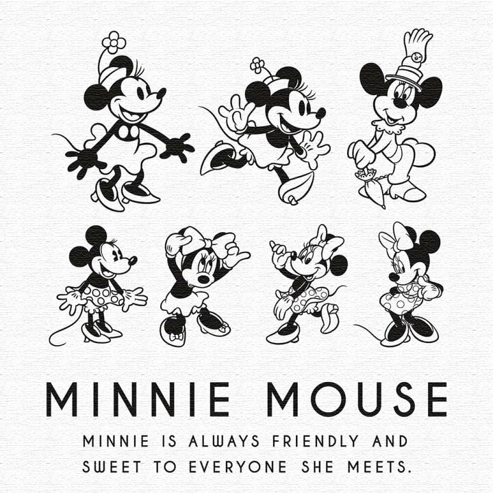 楽天市場】歴代ミッキー集合 | アートパネル | Disney公式カード入 