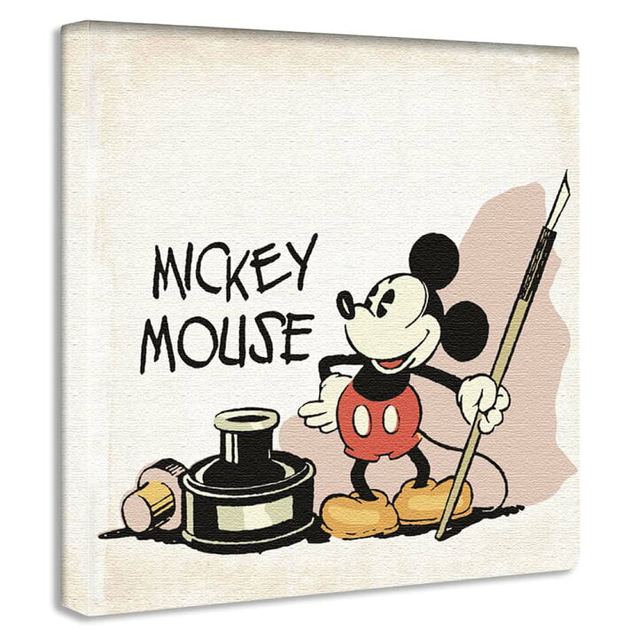 楽天市場】ミッキーマウス レトロ インク | アートパネル | Disney公式 