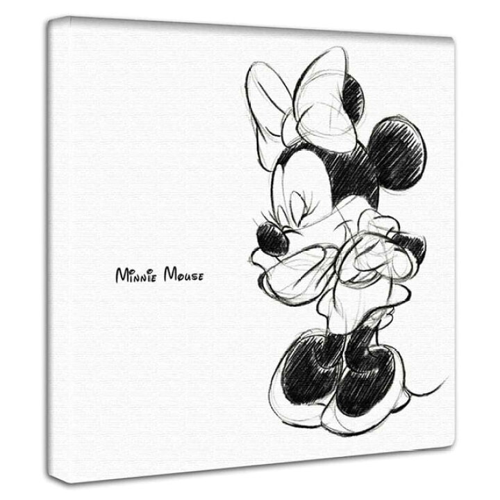 楽天市場 ミニーマウス Disney アートパネル ファブリックパネル インテリア 壁掛け 絵 ポスター 映画 ディズニー お土産 かわいい おしゃれ 壁飾り キャンバス ボード アニメ イラスト プレゼント キャラクター Mサイズ 軽量 スケッチ Minnie Mouse ミニー スマイル