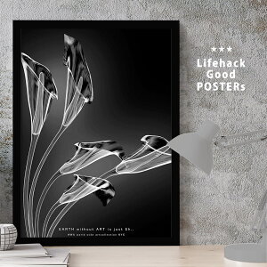 �y5��20�� ����N�[�|���z�A�[�g�v�����g�t���[�� A3�|�X�^�[ �t���[���t�� Lilly Calla ���ւɏ���G �Ԃ̊G