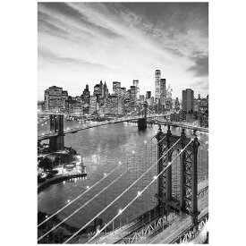 アートポスター インテリア ポスター BROOKLYN BRIDGE A4サイズ 壁掛け 絵 モダン グラフィック アート NYC 玄関 リビング